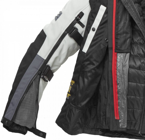 Geaca Moto Textila H2Out Modular Black Grey 2020