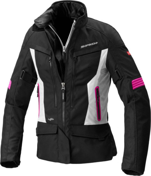 Geaca Moto Textila Dama Voyager 4 H2OUT Black Fuchsia 2021