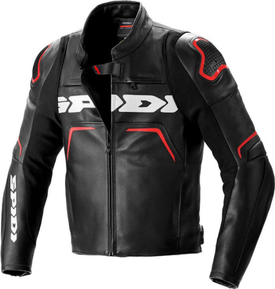 Geaca Moto Piele Evorider 2 Black Red 2021