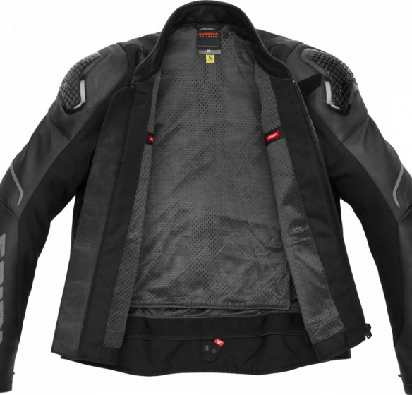 Geaca Moto Piele Evorider 2 Black 2021