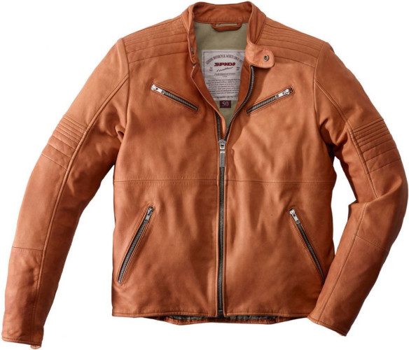 Geaca Moto Piele Garage Brown 2021