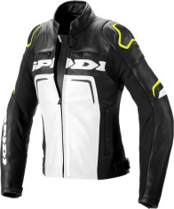 Geaca Moto Piele Dama Evorider 2 Black Yellow 2021