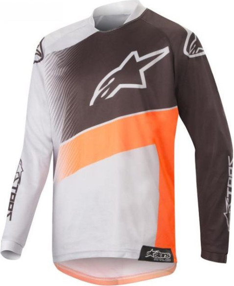 LICHIDARE STOC Tricou Copii Mx Racer Supermatic S9 Gr Or Bk