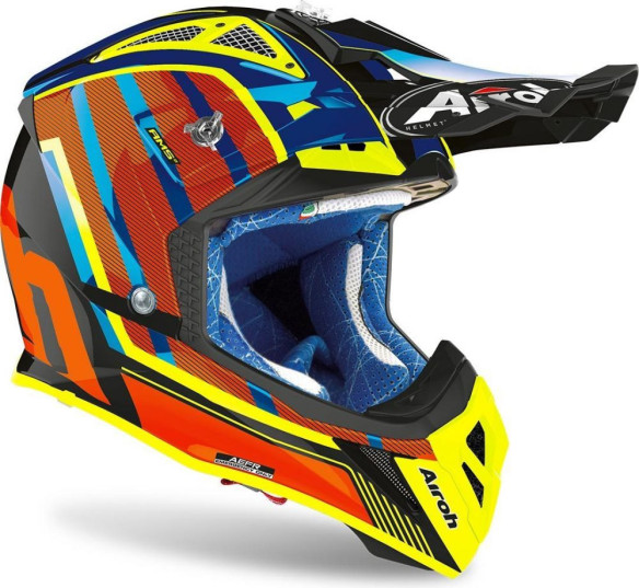 LICHIDARE STOC Casca Moto Enduro Aviator 2.3 Glow Chrome Orange 2020