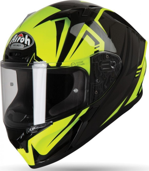 Casca Valor Raptor Yellow Gloss 2020
