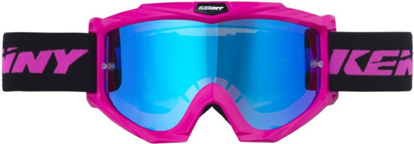 Ochelari Track Neon Pink Lentila Oglinda