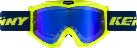 Ochelari Track Neon Yellow Blue Mirror Lens