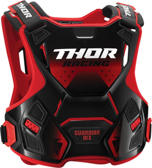 Protectie Piept Guardian Mx Roost Deflector Red Black