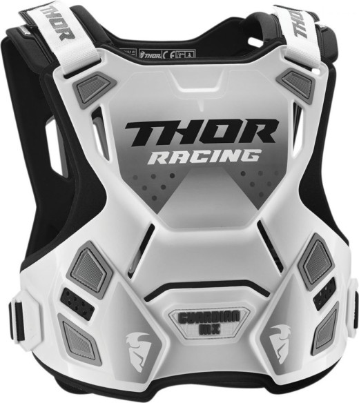 Protectie Piept Guardian Mx Roost Deflector White Black