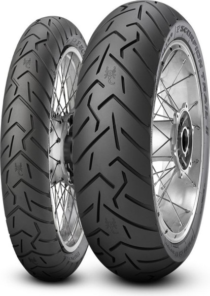 Set SCORPION TRAIL II 120 70-19 (60V) 170 60-17 (72V)