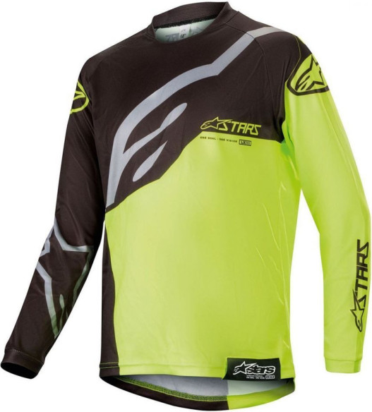 Tricou Copii Racer Factory Black Yellow