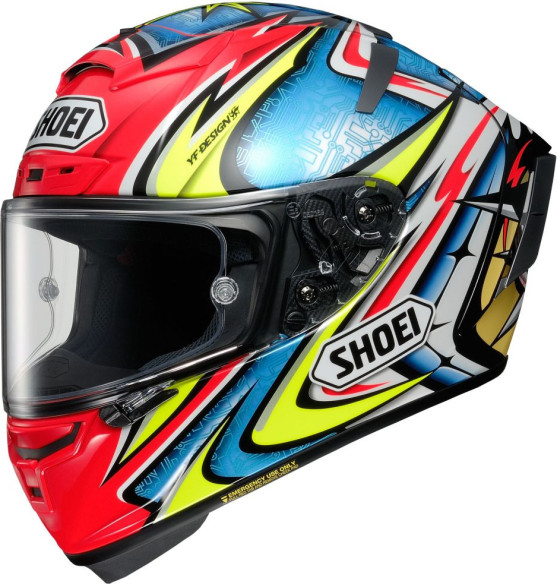 Casca X-Spirit 3 Daijiro TC-1 - Multicolor Albastru