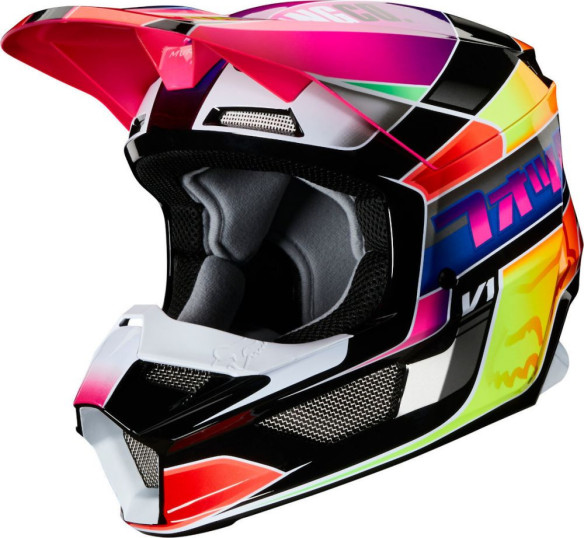 Casca MX Copii Multicolor V1 Yorr MVRS ECE 2020