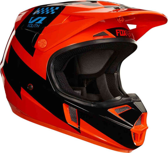 Casca MX Copii V1 Mastar Portocaliu 2020