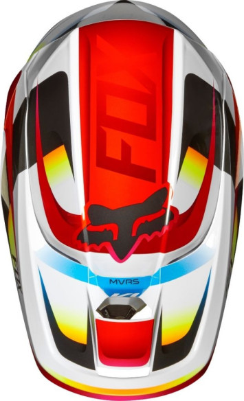 Casca MX Copii V1 MVRS Motif Rosu Negru 2020