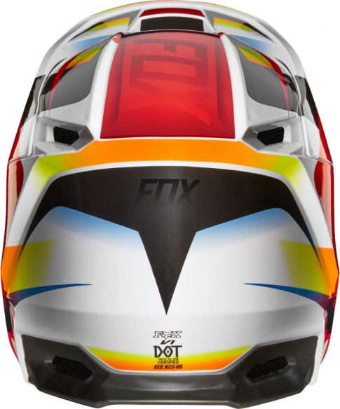 Casca MX Copii V1 MVRS Motif Rosu Negru 2020