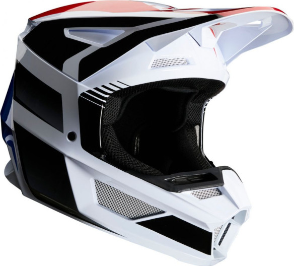 Casca MX Copii V2 Hayl MVRS ECE Albastru Rosu 2020
