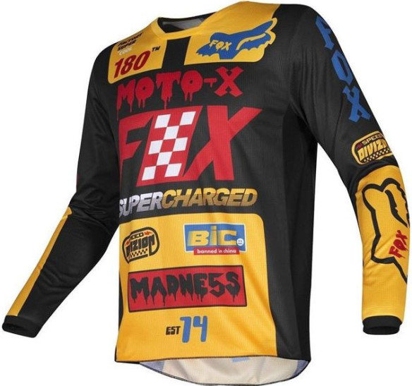 Tricou MX Copii 180 Czar Negru Galben 2020