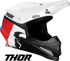 Casca MotoCross Sector Racer Multicolor Alb 2020