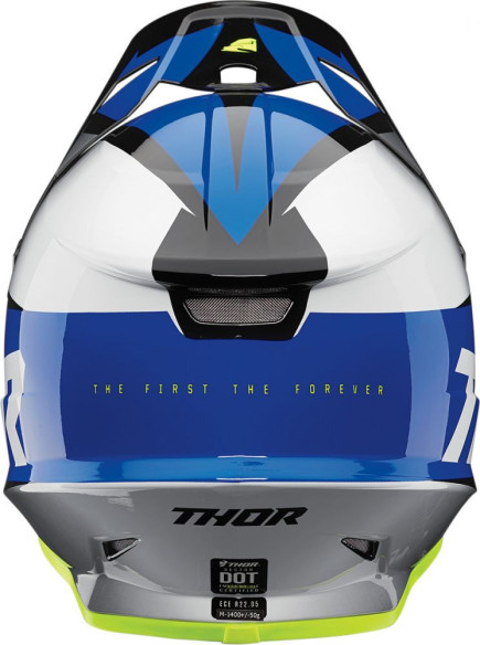 Casca MotoCross Sector Fader Multicolor Albastru