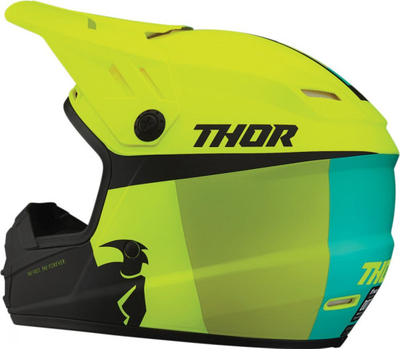 Casca MX Copii Sector Racer Multicolor Galben 2020