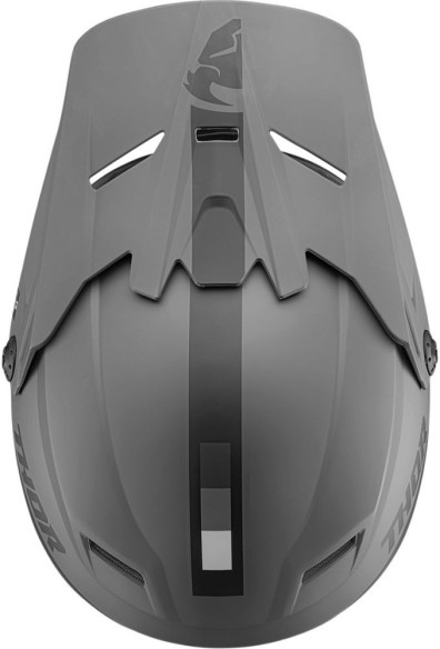 Casca MX Copii Sector Racer Negru Mat Gri