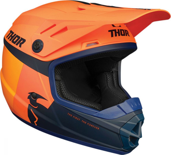 Casca MX Copii Sector Racer Multicolor Portocaliu 2020