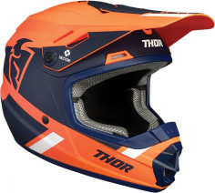 Casca MX Copii Sector Split MIPS Multicolor Portocaliu