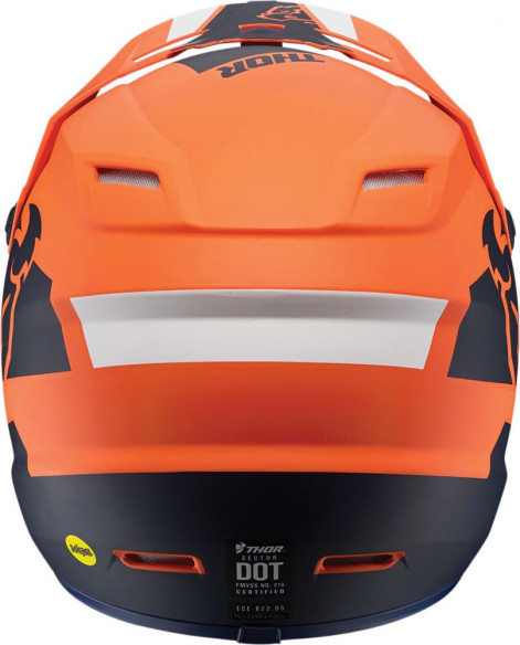 Casca MX Copii Sector Split MIPS Multicolor Portocaliu