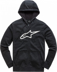 Ageless Ii Zip Up Jacheta Fleece Negru Alb
