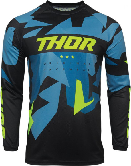 Tricou MX Sector Warship Negru Acid 2020