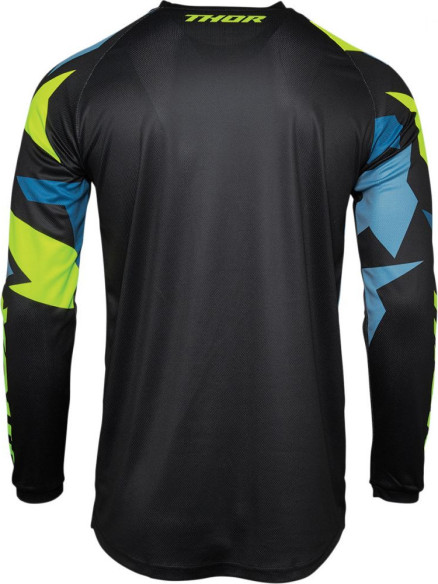 Tricou MX Sector Warship Negru Acid 2020