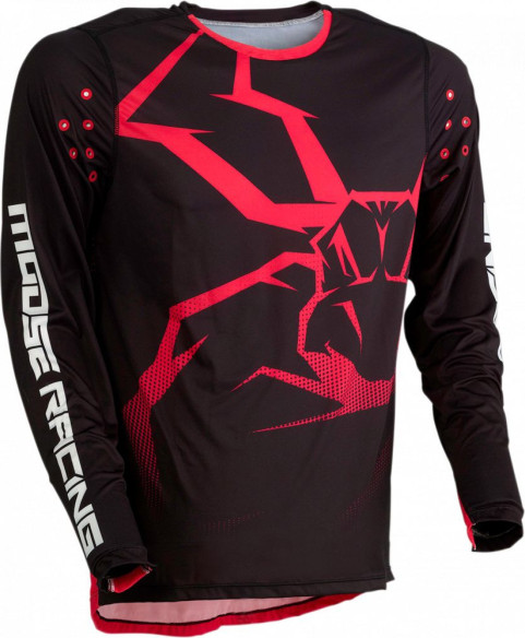 Tricou MX Agroid Negru Rosu 2021