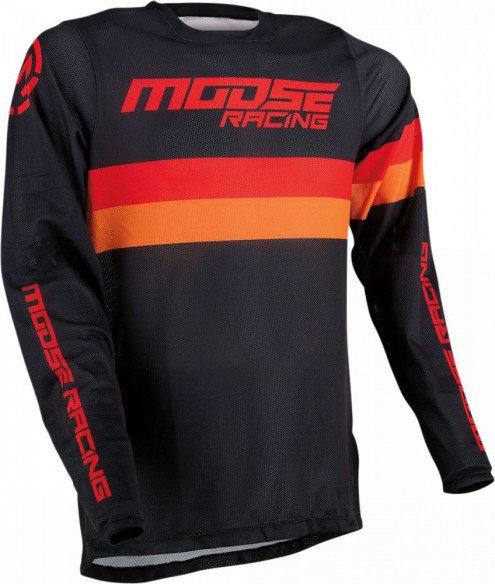 Tricou MX Sahara Negru Portocaliu Rosu 2021