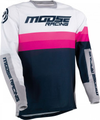 Tricou MX Sahara Bleumarin Alb Magenta 2021
