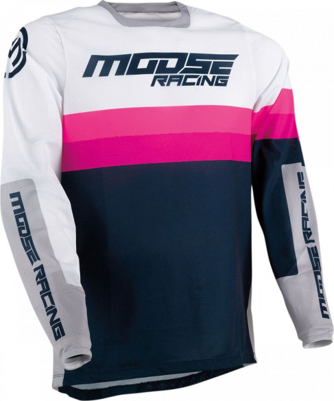 Tricou MX Sahara Bleumarin Alb Magenta 2021