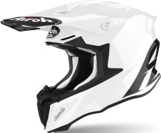 Casca Moto Enduro Twist 2.0 Alb Lucios