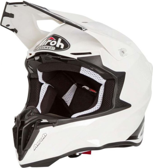 Casca Moto Enduro Twist 2.0 Alb Lucios