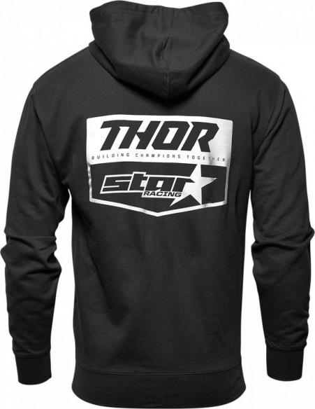 Hanorac Fleece Star Racing Negru