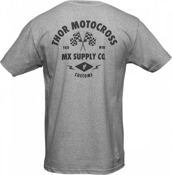 Tricou Hallman Supply Gri