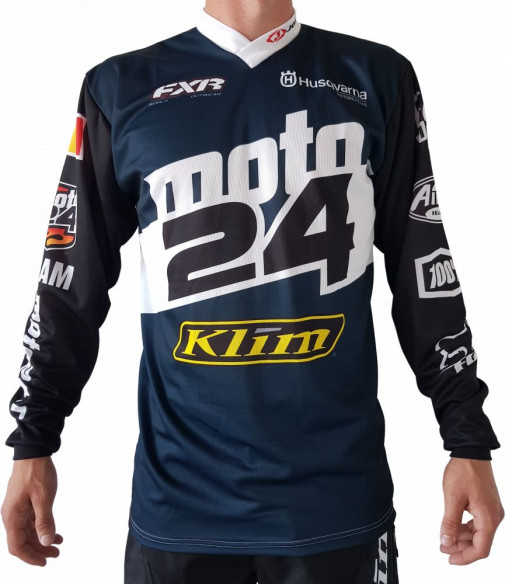 Tricou Enduro Jopa Navy 2020