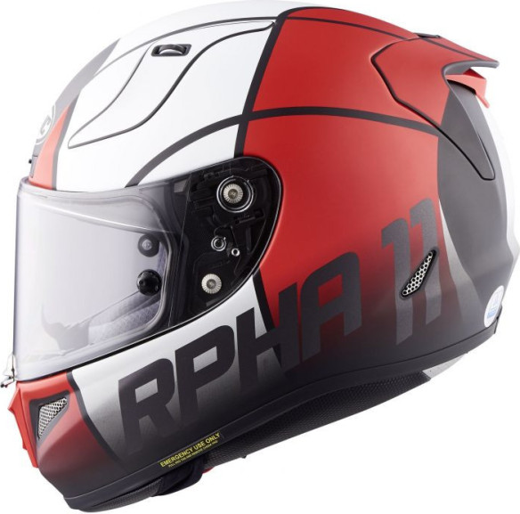Casca Full-Face RPHA 11 Quintain Rosu 2020