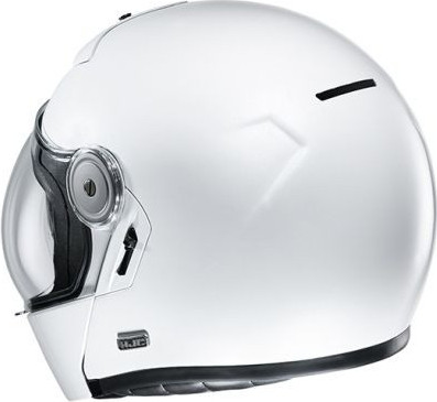 Casca Flip-Up V90 Solid Alb 2020