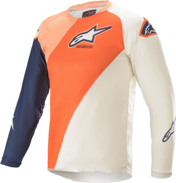 Youth Racer Blaze MX Jersey Orange Blue 2021