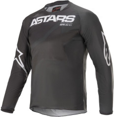 Youth Racer Braap MX Jersey Black White 2021
