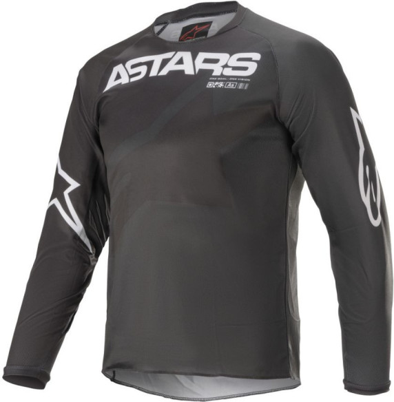 Youth Racer Braap MX Jersey Black White 2021