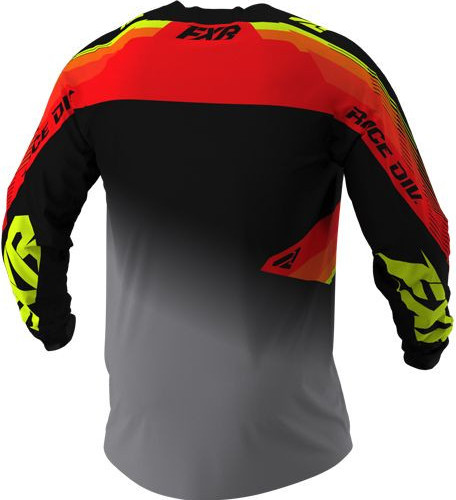 Tricou MX Clutch Black Grey Hi Vis Nuke Red 2021