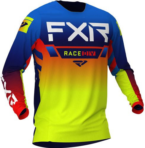 Tricou MX Copii Pro StretchBlue Hi Vis Red 2021
