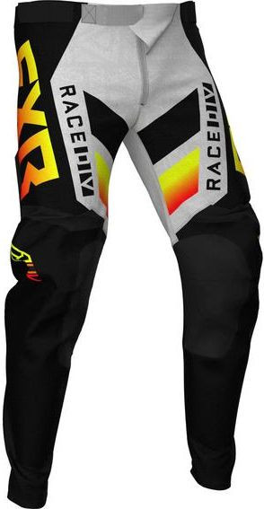 Pantaloni MX Copii Podium Black Red Hi Vis Grey Aztec 2021
