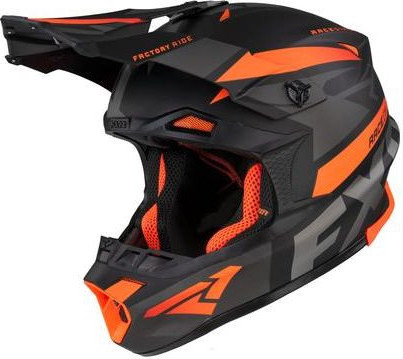 Casca MX Blade Force Black Char Orange 2020